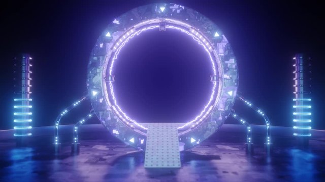 abstract digital stargate type 1