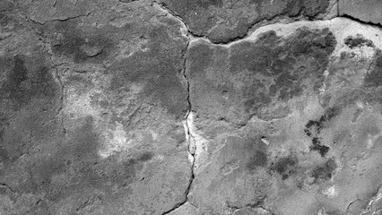  Crack on concrete surface