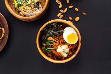 asian set on the table