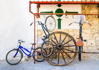 Bike rack in Mexico