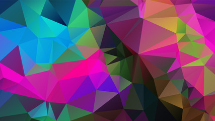 Fototapeta premium Abstract Color Polygon Background Design, Abstract Geometric Origami Style With Gradient