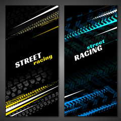 Tire Poster Background © Double Brain