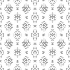 Damask seamless pattern background Royalty Free Vector