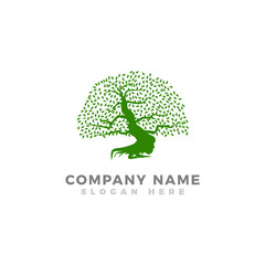 Modern vector Tree logo template