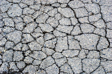 crack old asphalt road texture