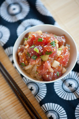 Sashimi, Poke Bowl, Donburi, Japanese Hawaiian Food