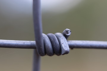 micro płot ogrodzenie siatka stal metal