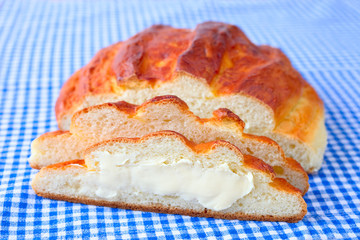 Selbstgemachte Brioche