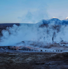 Chilian geysers