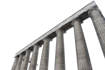 Naklejka premium columns of the temple