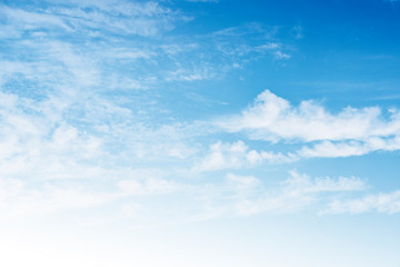 blue sky with clouds background