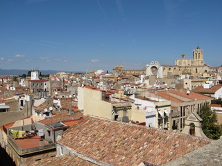View of the Cathedral of Tarragona Catedral de Santa Tecla de Tarragona
