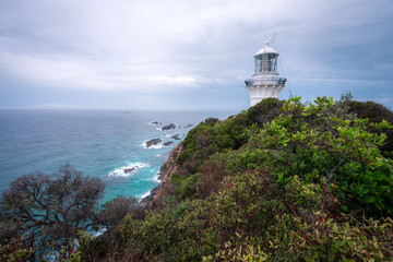 Fototapeta na wymiar Sugarloaf Point Lighthouse, NSW, Australia