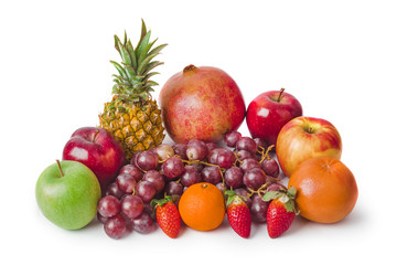 Naklejka na ściany i meble Set of fruits