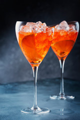 Italian aperitif Aperol Spriz