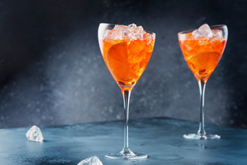 Italian aperitif Aperol Spriz