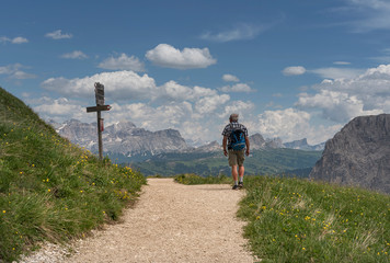 Wandern am Sellajoch