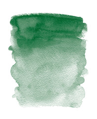Emerald watercolor stain Green Gradient wash background Wedding Party Invitation decor