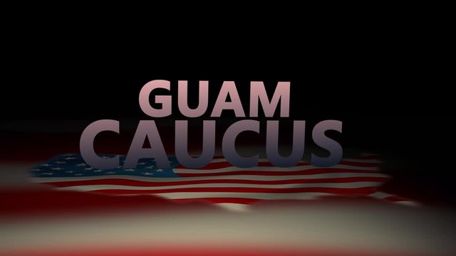 United States Cinematic Election Motion Graphics- Guam Caucus Version
