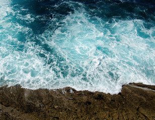  sea waves and rocks