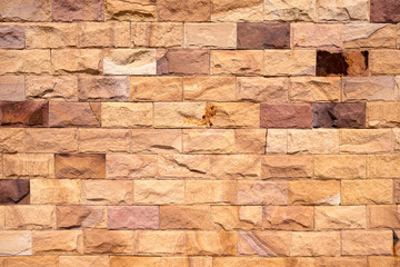 Stone wall for the background