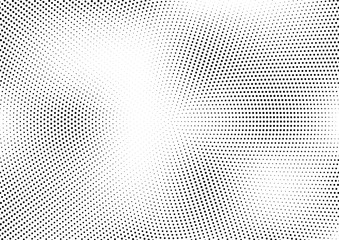 Abstract halftone dotted background. Futuristic grunge pattern, dot, circles.  Vector modern optical pop art texture for posters, sites, business cards, cover, labels mockup, vintage stickers layout.