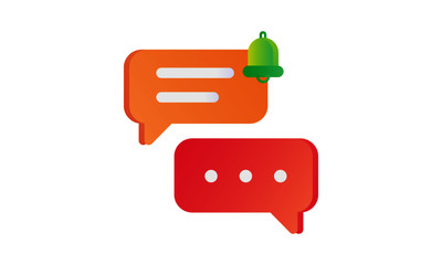 Bubble chat with notification