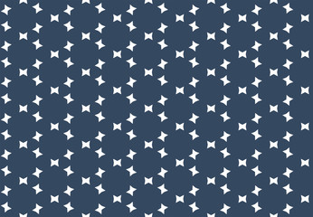 Seamless geometric pattern design illustration. Background texture. In blue, white colors.