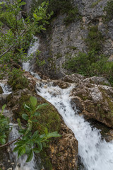 Kleiner Bach im Gebirge