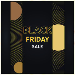 Sale banner template design, Black Friday sale special offer. vector illustration.