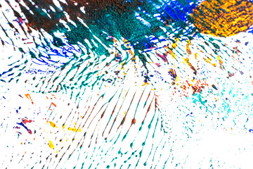 Fototapeta premium Colorful Strokes and Stains 