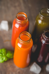 Vegetable and fruit juices and smoothies