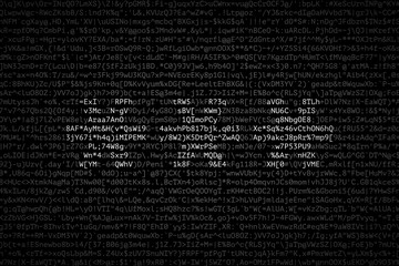 Concept of password-protected data and information security