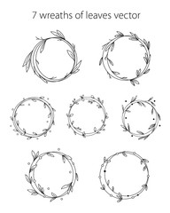 set of vintage frames