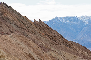 View from Golden Canyon - Death Valley - USA