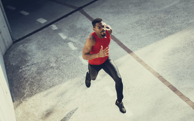 Urban running and sprinting workout