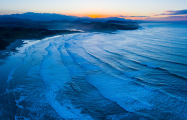 Gerra beach, Oyambre Natural Park, San Vicente de la Barquera, Cantabrian Sea, Cantabria, Spain, Europe