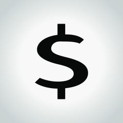 dollar, money, sign, icono, symbol, currency, riqueza, ambición, fortuna, business, finance, icon, cash, bank, gold, wealth, illustration, vector, gris, financial, button, silver, cost, investment, ec