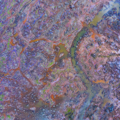 Marisma de Rubin, Rio del Escudo, Oyambre Natural Park, San Vicente de la Barquera, Cantabrian Sea, Cantabria, Spain, Europe