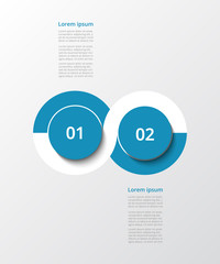 Vector infographic template