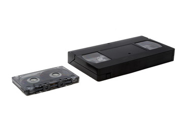 A VHS and Music Cassette