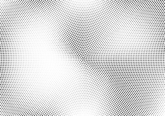 Abstract halftone dotted background. Futuristic grunge pattern, dot and circles.  Vector modern optical pop art texture for posters, sites, business cards, cover, postcards, labels, stickers layout.