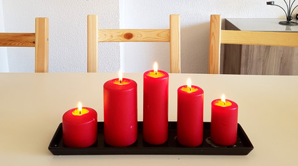 Velas de hogar