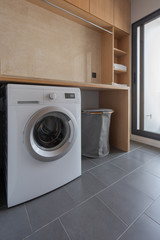 Laundry washing machine modern appliance household in laundry