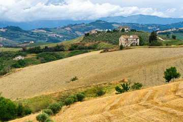 Landscape in the Natural Park of Atri, Abruzzo