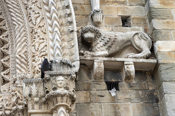 Medieval cathedral of Atri, Italy