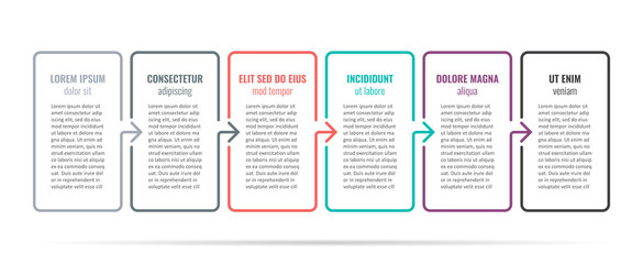 Vector infographic template