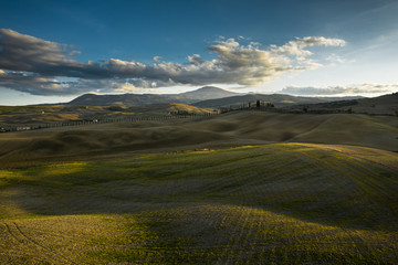Fototapeta premium The best aerial photographs of the Tuscan countryside