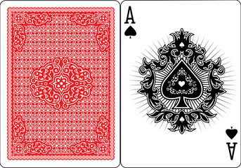  ace of spades with skull