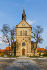 Obraz premium Stadtkirche Hasselfelde im Harz